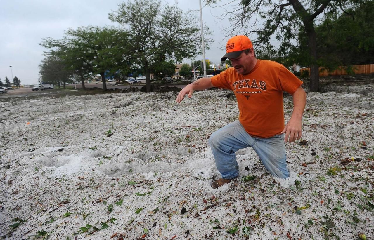 Tornados and heavy storms leaves residents in Wyoming and Colorado