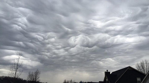 Rare Undulatus Asperatus Clouds Create Stunning Skies In Alabama