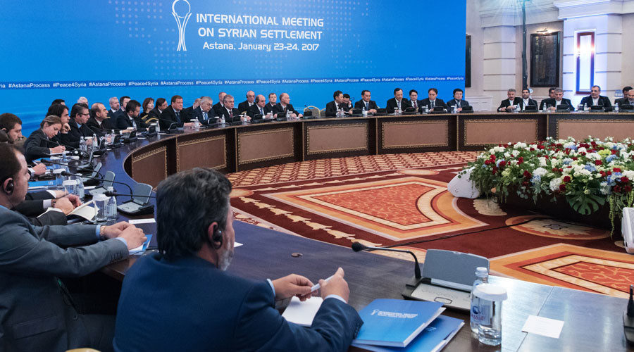 Vladimir Putin: Astana meeting on Syria 'hopefully good basis for Geneva talks'