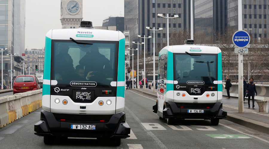Not sci-fi anymore: Paris introduces first autonomous buses