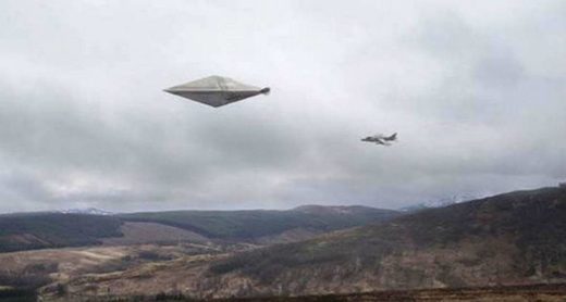 In 1994 Uks Most Spectacular Ufo Photo Was Taken Down In Britains