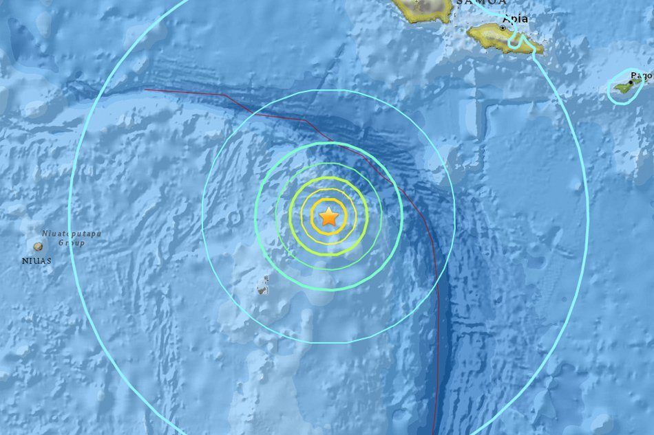 Shallow 6 8 Magnitude Earthquake Strikes Off Tonga Earth Changes