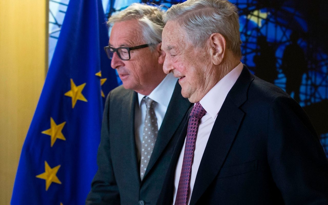 Jean-Claude Juncker George Soros