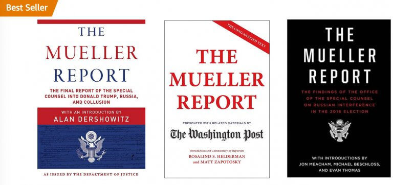 mueller report books