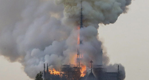 Paris' Legendary Notre Dame Cathedral Destroyed by Fire