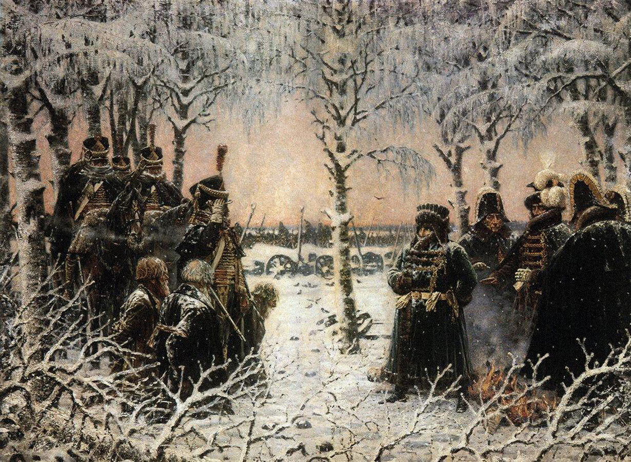 'With weapon - shot!' by Vasily Vereshchagin napoleonic war russia painting