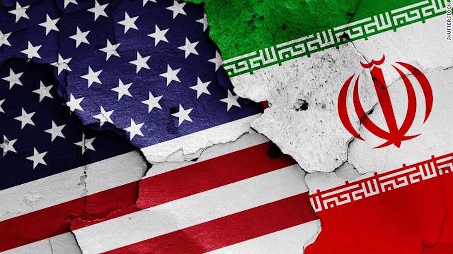 Click to enlarge us iran flags conflict quagmire war