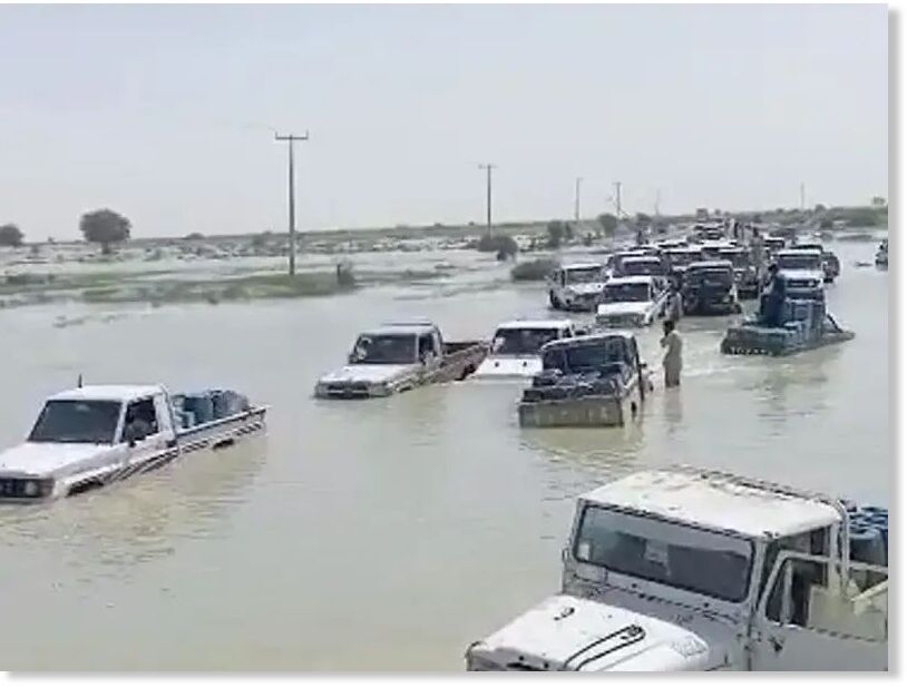 Recent flooding in Iran