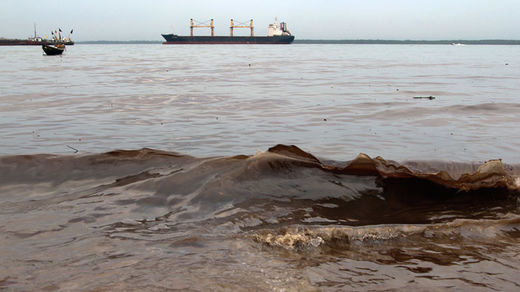 Courtesy of Shell Oil: One of the worst oil spills in years causes ...