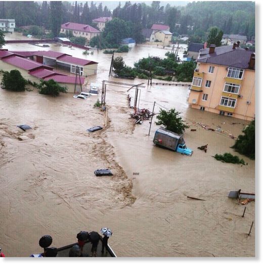 Russia's Olympic city of Sochi hit by flooding Earth Changes