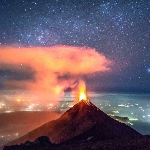 Intense, more frequent explosions, new lava flows at Guatemala's Fuego ...