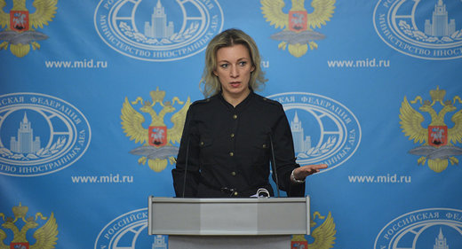 Russian Foreign Ministry Spokeswoman Zakharova Holds Weekly Press