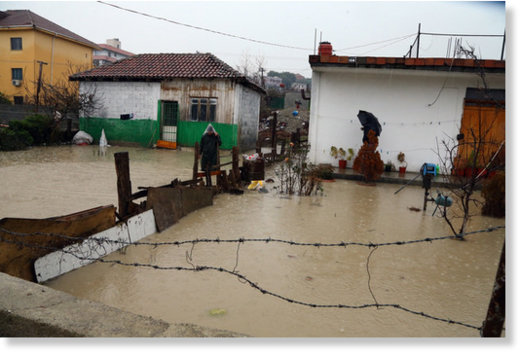 Hundreds evacuated after floods in 5 counties of Albania; 8 inches of ...