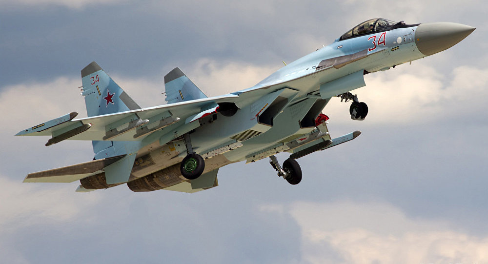 New Russian Su-35S fighter jets start combat missions in Syria ...