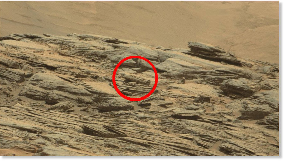 Bizarre photo from Mars Rover leaves alien enthusiasts excited over ...