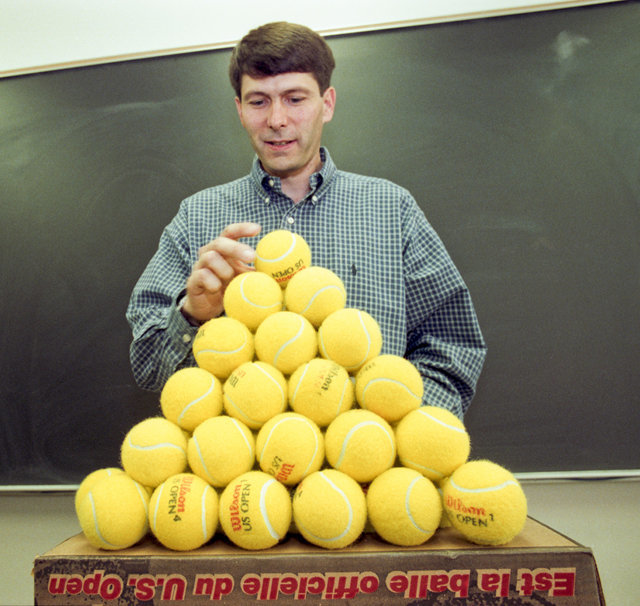 Sphere packing solutions found in dimensions eight and 24 -- Science