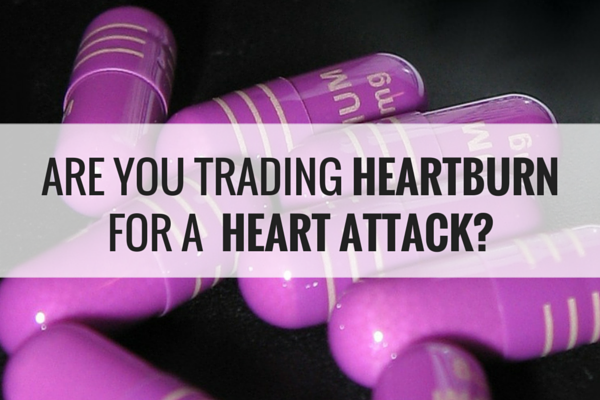 proton pump inhibitors trading heartburn heart attack