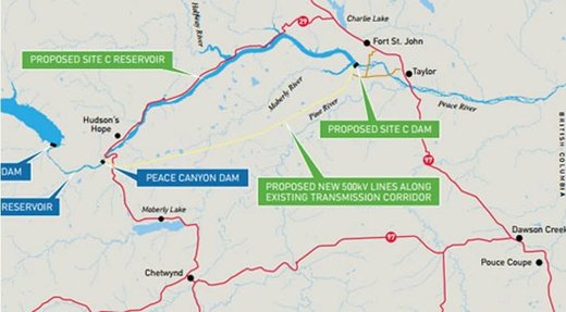 Stealing resources: Site C Dam and the privatization of water in Canada ...