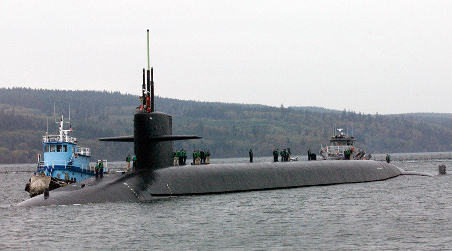 US submarine and support boat wreck in the Pacific Ocean — Society's ...