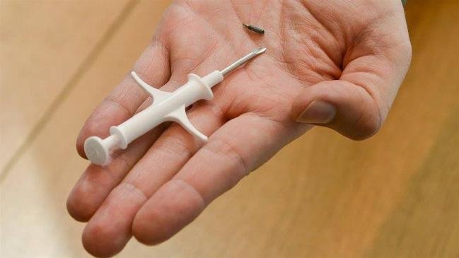 Tiny under skin implants  replace keys business info 
