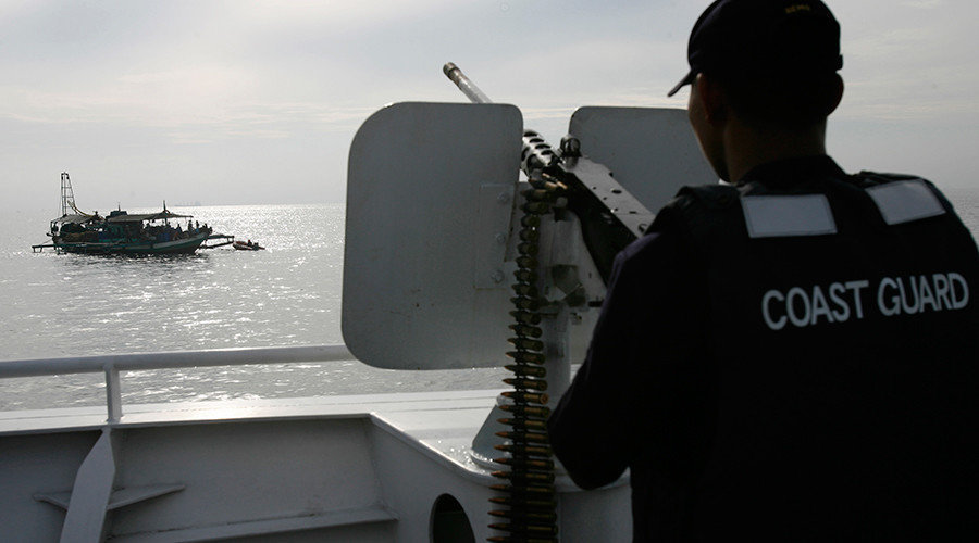 Philippine Coast Guard And Fishing Boats Enter Disputed Shoal, China ...