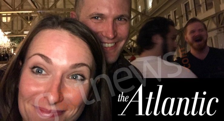 The Atlantic hire Julia Ioffe posing with white nationalist Richard B. Spencer