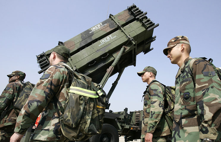 US THAAD missile defense system