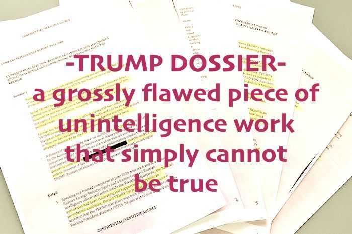 trump dossier facts