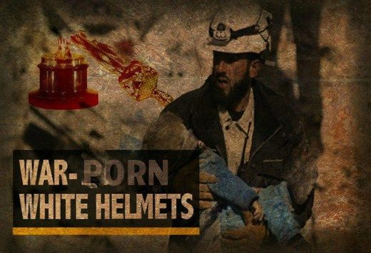 White Helmets graphic 'war-porn'