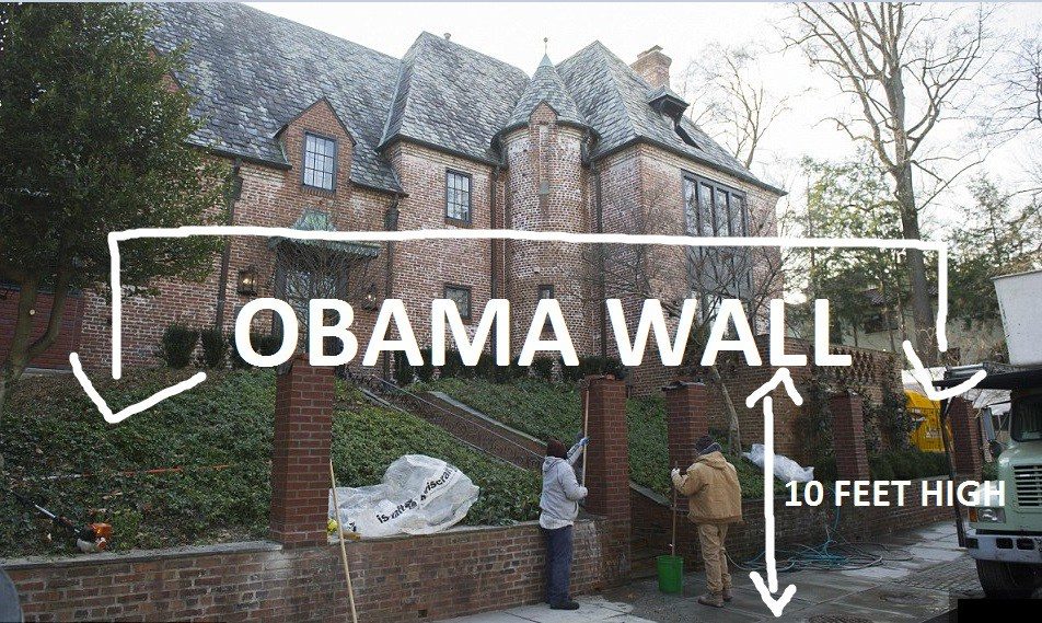 obama wall