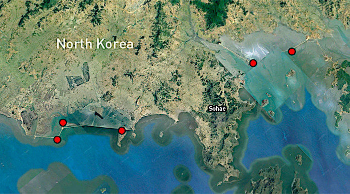 North Korea islands