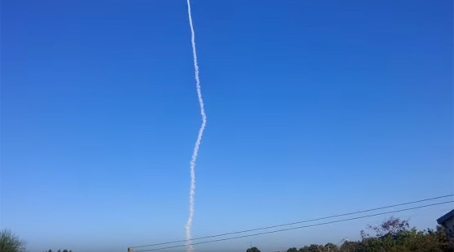 Israel has conducted a test-launch of a rocket propulsion system