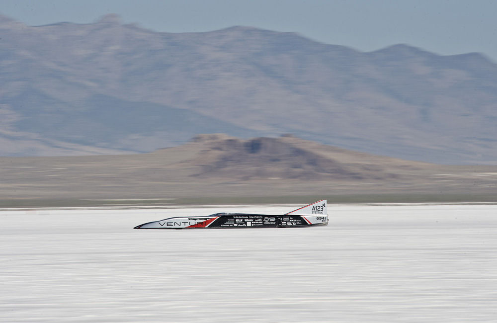 Electric Car Designed by Students Reaches Record 307 Miles Per Hour