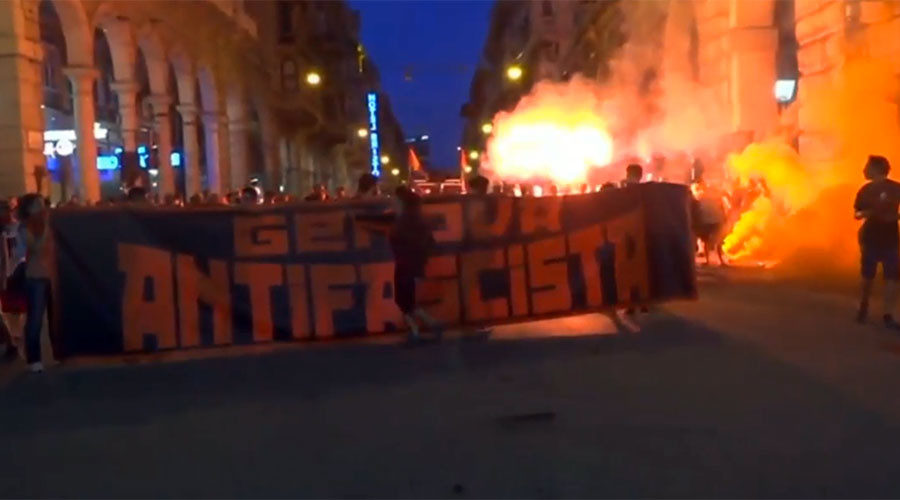 Genoa protestors