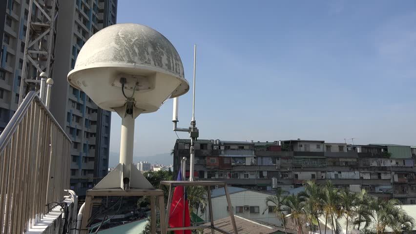 Meteorological measurement tools in Taipei, Taiwan.