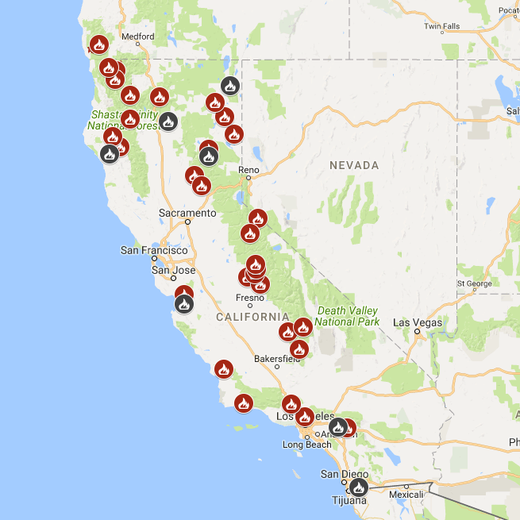 Dramatic images from record-setting La Tune wildfire north of Los ...