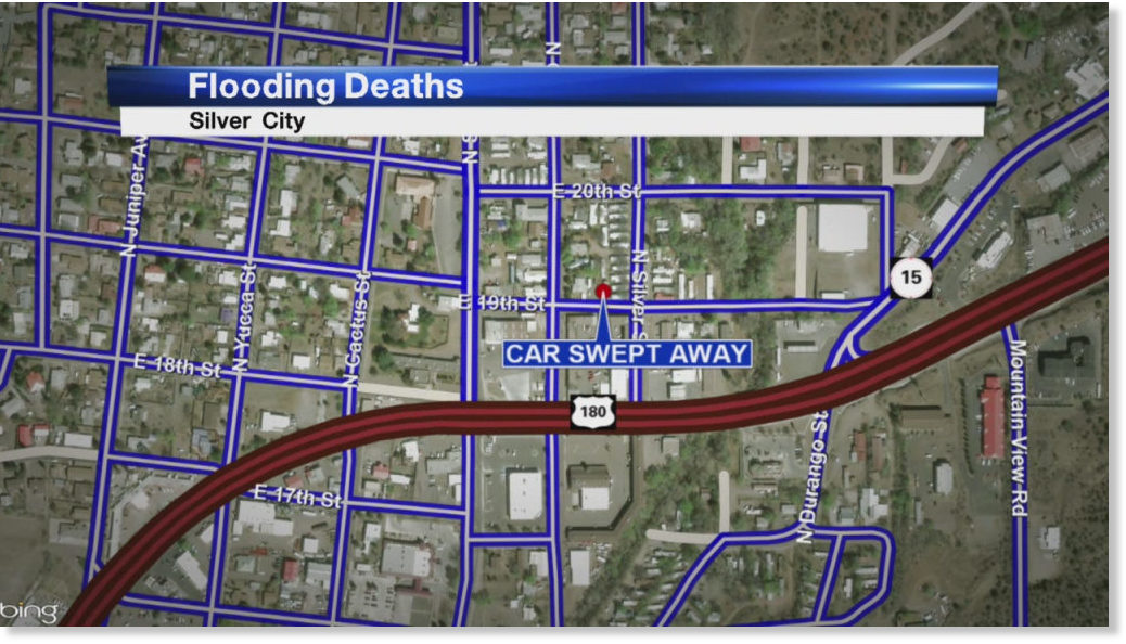 Two killed by flash flood in Silver City, New Mexico -- Earth Changes