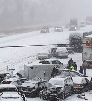 11 killed after snow and ice cause hundreds of crashes in Iowa and ...