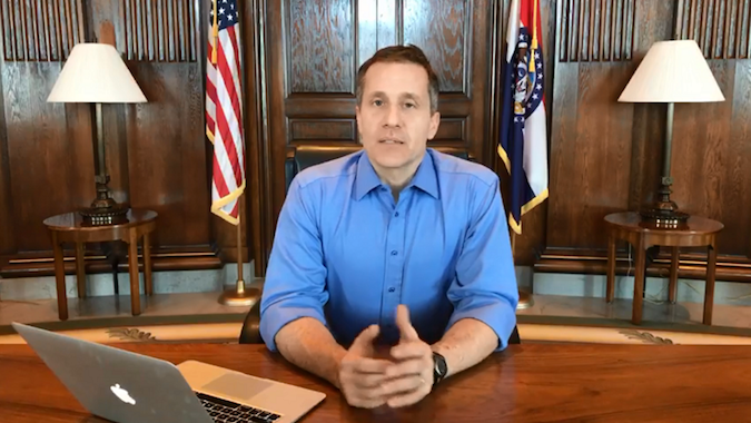 Governor Eric Greitens Of Missouri Indicted For Blackmailing Mistress With Sexually Explicit