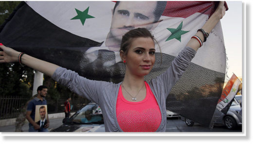 Assad Syrian people support