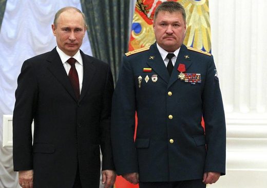 Putin Lieutenant General Valery Asapov