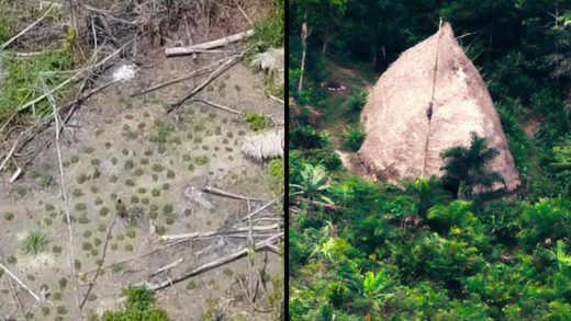 First drone footage of isolated Amazon tribe released -- Society's ...