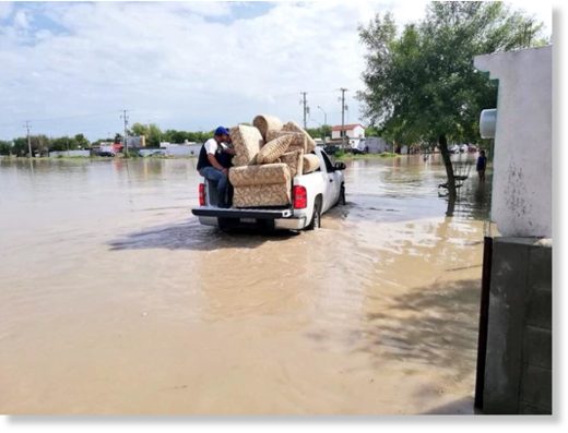 10,000 hit by floods in Piedras Negras, Coahuila, Mexico -- Earth ...