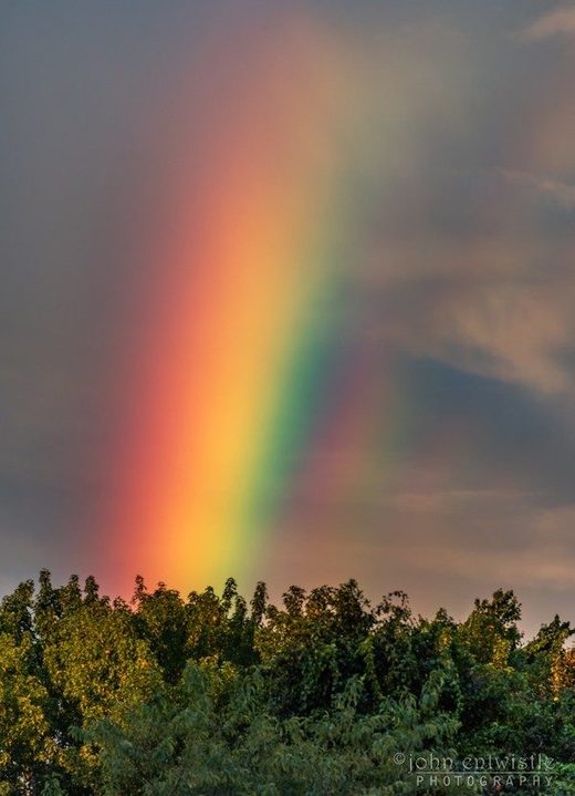 Stunning Supernumery Rainbow Captured By Nasa Photographer Over New 