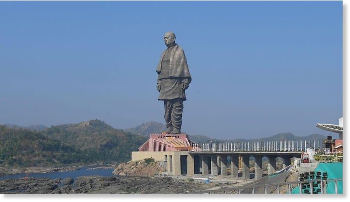 Protests erupt in India with unveiling of world's biggest statue ...