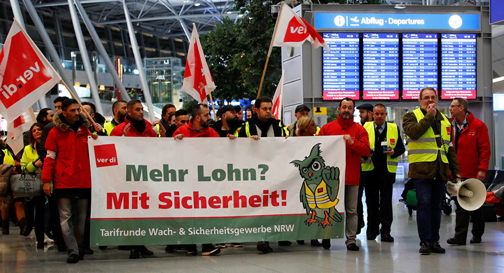 Hundreds of flights canceled at 3 German airports over security workers' strikes — Society's