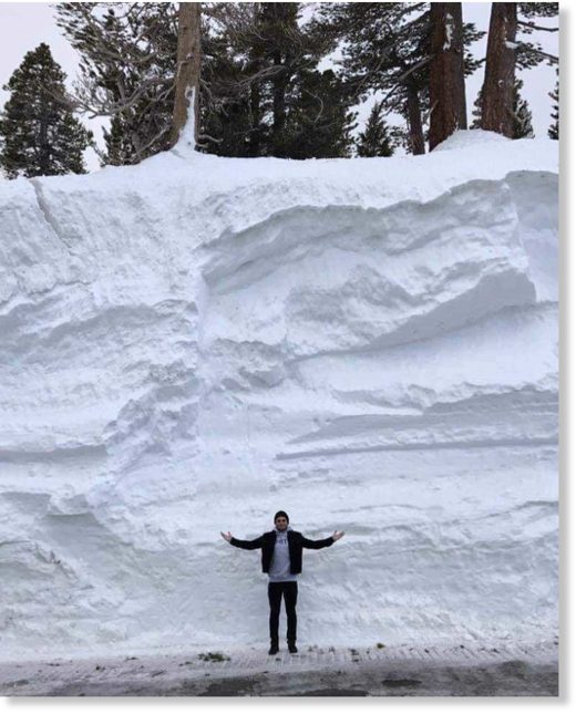 Mammoth Mountain In California Has Received Feet Of Snow For The Season So Far With Further