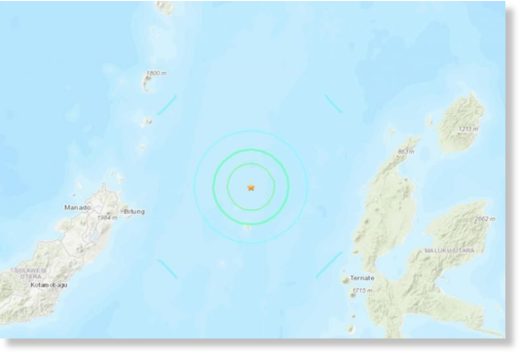 Strong 6.1-magnitude Quake Jolts Eastern Indonesia's North Maluku ...