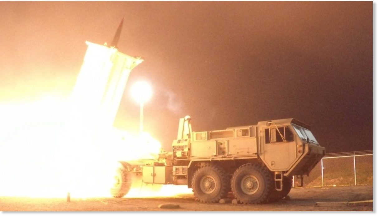 US Army terminal missile defense system (THAAD) to be deployed in ...