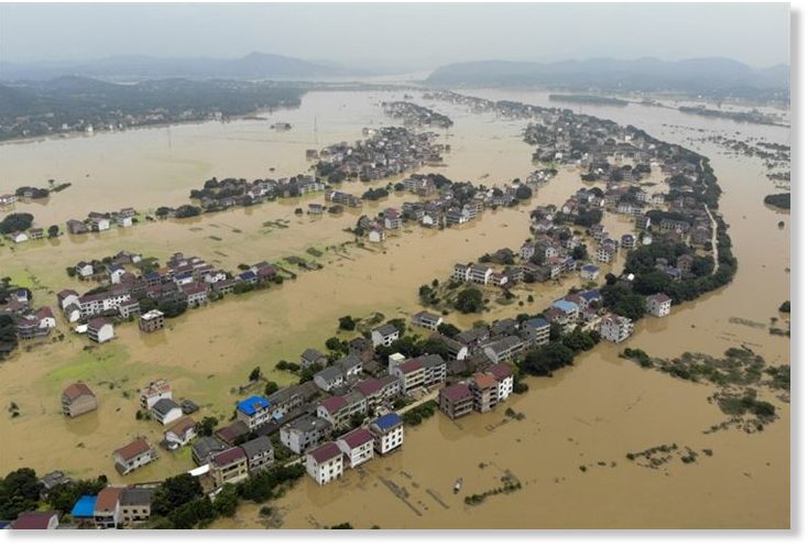 Floods have affected nearly 20 million people in China — Earth Changes ...